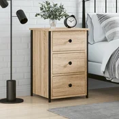 Nocni ormaric boja hrasta sonome 40x36x60 cm konstruirano drvo