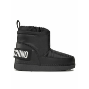 LOVE MOSCHINO Škornji za sneg JA24972G0HEB0000 Črna