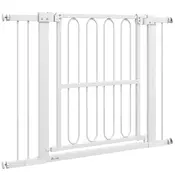 Homestar Pasja vrata nastavljiva stopniščna vrata 76-104x76 cm bela