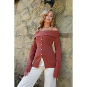 Trend Alacati Stili Ženska bluza Alc-X14527, Narandžasta