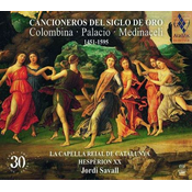 CANCIONEROS DEL SIGLO DE ORO/COLOMBINA-PALACIO-MEDINACELI 1451-1595/SAVALL 3CD