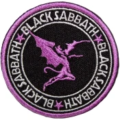 Black Sabbath Daemon Circle Iron-On Patch