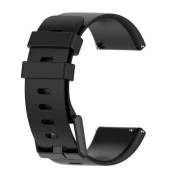 BStrap Fitbit Versa/Versa 2 Silicone (Large) pašček, Black