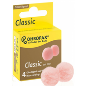 Ohropax, voščeni ušesni čepki - 2 para