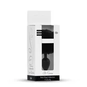 Gardj Europe Plug-Jewellery Silikonski PLUG – Bunny Tail – Črn