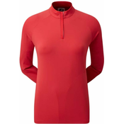 Footjoy Half-Zip Womens Midlayer Red XS