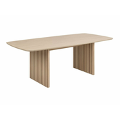 Miza Oakland 1081 (Lahki hrast) Lahki hrast, 75x105x220cm, Naravni furnir, MDF plošča, Naravni furnir, MDF plošča