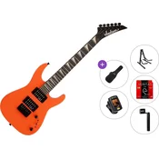 Jackson JS Series Dinky Minion JS1X AN Standard SET Safety Orange Električna kitara