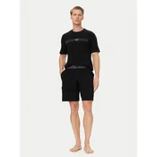 Emporio Armani Underwear Pižama EM000400 AF18890 UC001 Črna Regular Fit