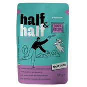 shumee Half&Half | Mokra hrana za odrasle pse | 100 g vrečka - Raca v omaki 100 g