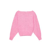 Pull&Bear Pulover svetlo roza