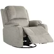 Homestar Naslanjač 87x95x102 cm rjave barve