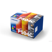 HP Samsung CLT-P504C 4-pack Black/Cyan/Magenta/Yellow Toner Cartridges (SU400A)