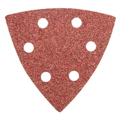 Delta brusni papir s cickom 93 x 93 mm K 40, 5 kom., s rupama 55H763