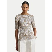 LAUREN RALPH LAUREN Bluza Judy 200B23544001 Pisana Regular Fit