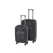 Set kofera na kotače TraveLux Light II, crni