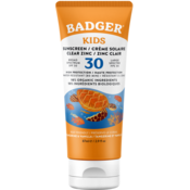 Badger Balm Kids Clear Zinc Sunscreen SPF 30 - 87 ml