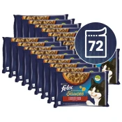 FELIX Sensations umaci, ukusni izbor u umaku 72 x 85 g