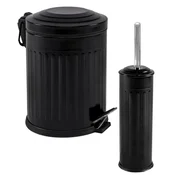 Hermia d92 Set dodataka za kupatilo, Crni
