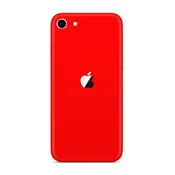 Skin za iPhone SE 2020 EXO by Optishield (2-pack) - neon red