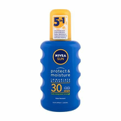 Nivea Sun Protect & Moisture SPF30 vlažilen sprej za sončenje 200 ml