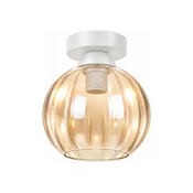 BRILAGI - LED stropna svetilka R GLASS 1xE27/60W/230V O 18 cm bela/dimno bež