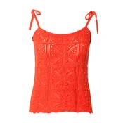 LEVIS ® Top z naramnicami Abbey Tie-Shoulder Sweater Tank Top  rdeča
