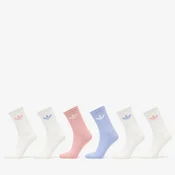 Carape adidas Trefoil Crew Sock Cushion 6-Pack Chalk Blue XS