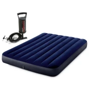 Intex madrac na napuhavanje 191x137x25 cm s klipnom pumpom