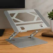 Huiersi Stalak za laptop 12, Srebrne boje