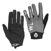 AVIZAR Kolesarske rokavice z zaslonom na dotik in protizdrsom Velikost S West Biking - sive, (20763498)