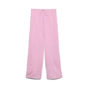 VERO MODA Hlače VMRosie roza/bela