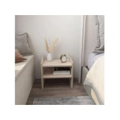 Hanah Home Nocni ormaric Adin, 45x45x35 cm, Bež