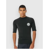 Rip Curl Icons Upf Brushed S/S Rash Guard black