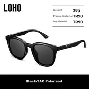 Loho Unisex naocare za sunce, Crne