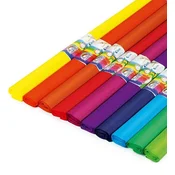Rayher. Krep papir, set 10, 200x50 cm, Osnovne barve