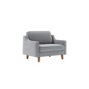 Atelier del Sofa Fotelja Robin Loveseat, Svetlosiva