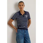 Polo Lauren Ralph Lauren ženski, mornarsko modra barva, 200P03506