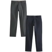 Next Chino hlače modra/siva