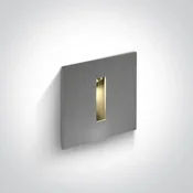 Zoe Q LED 3W, 3000K, 120lm, 350mA, IP54, aluminij