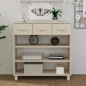 Konzolni stol HAMAR boja meda 90x35x90 cm od masivne borovine
