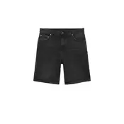 Pull&Bear Kavbojke  črn denim
