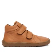 Gležnjarji Froddo Barefoot Winter Furry G3110263-2 S Rjava