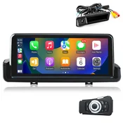 JUNSUN Linux CarPlay Android Auto za BMW 3er E90 E91 E92 2005-2012 Avtoradio GPS Navi WIFI SWC USB DSP z iDrive Vključno s kamero za vzvratni pogled, (22127970)