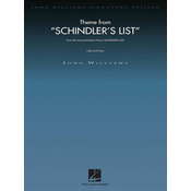 WILLIAMS:THEME FROM SCHINDLERS LIST CELLO AND PIANO