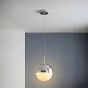 OSRAM viseča svetilka Decor Dome, kromirana, O 22 cm, kovina - Dnevna soba/jedilnica - Sodobni