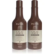 INOAR Cacau Forte Duo set za krepitev las 2 kos