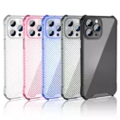 Maska Carbon shield iPhone 14 Plus crna.