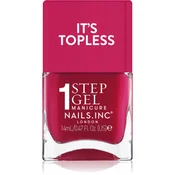 Nails Inc. It’s Topless gel lak za nohte za dolgoobstojen učinek odtenek Kylie 14 ml