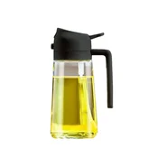INF 600ml Oljna Razpršilka iz Debelega Stekla - Razpršite & Nalijte, Kuhinjski Dozator Black, (5000246661)